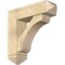 Ekena Millwork Legacy Arts and Crafts Rough Sawn Bracket w/ Offset Brace, Douglas Fir, 8"W x 28"D x 28"H BKT0806X28X28LEC03RDF - alternate 1